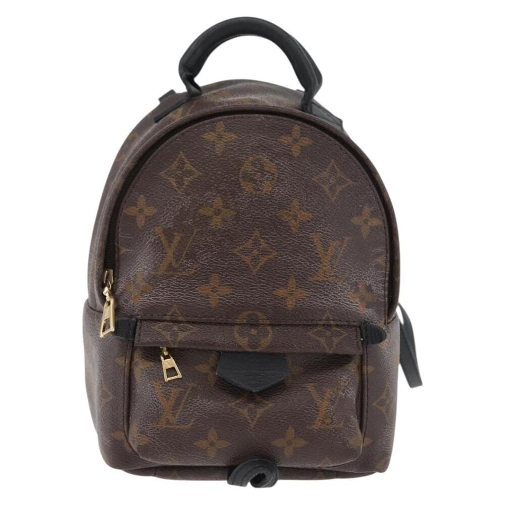 Louis Vuitton Monogram Palm Springs Mini Backpack Brown